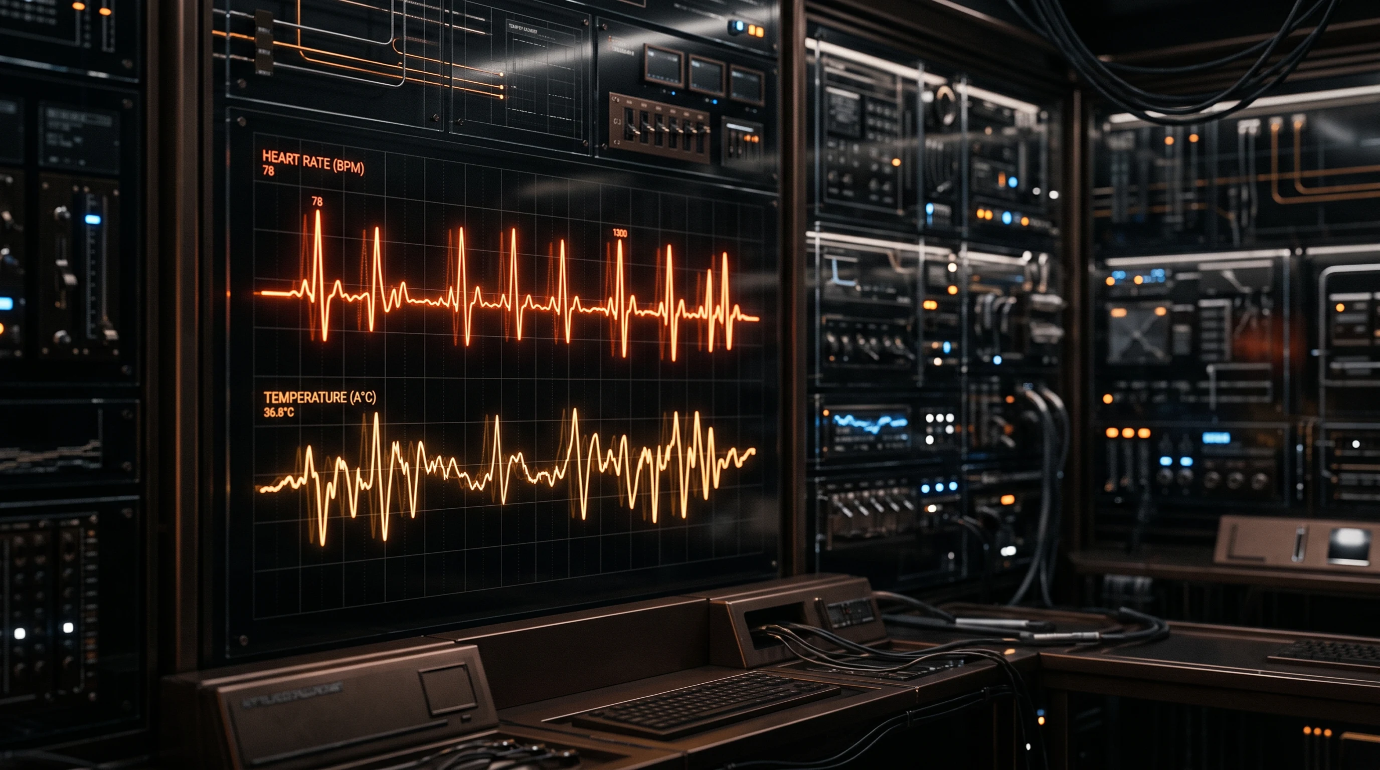 Vitals Simulator Interface Background